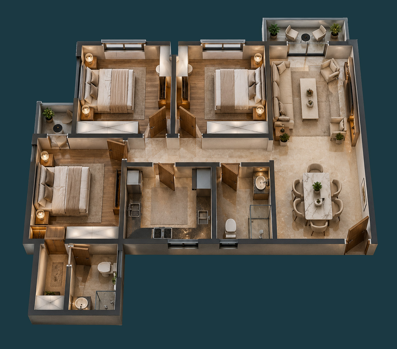 Elegant 142m residence in Badr City Retal